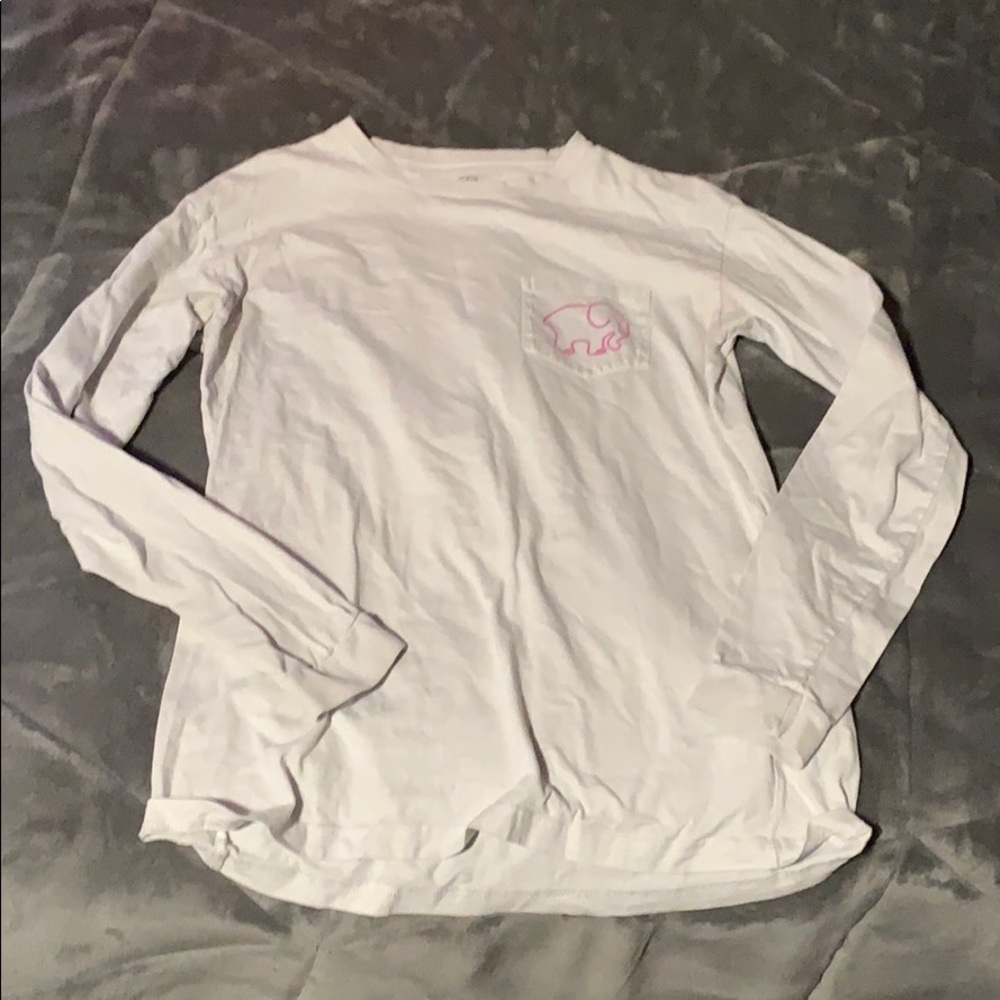 Ivory Ella White Long Sleeve T-shirt Medium